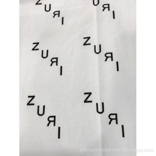 97%Cotton/3%Stretch Plain Pigment Printed Fabric